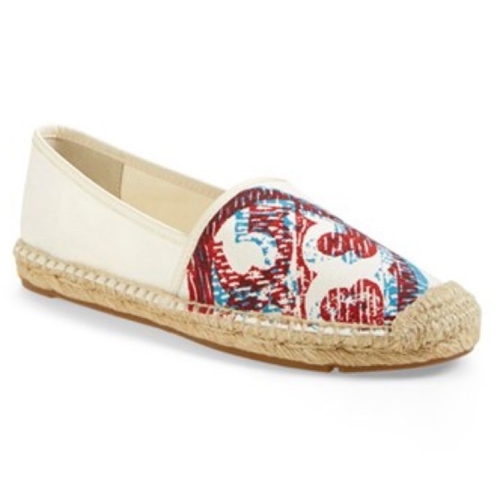 Tory Burch 3d Logo Flat Espadrille